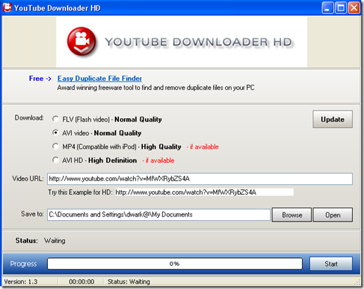 or “How do i get youtube videos on my ipod.” Youtube Downloader HD is the 