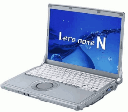 Panasonic Let’s Note N9 – Core i5 - Windows 7 Notebook 