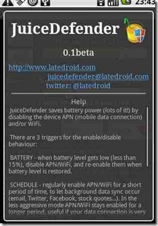 JuiceDefender – Android App To Save Battery By Controlling WiFi Connection