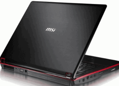 MSI GX640 – Powerful Core i5 Gaming Laptop With 1 GB RAM