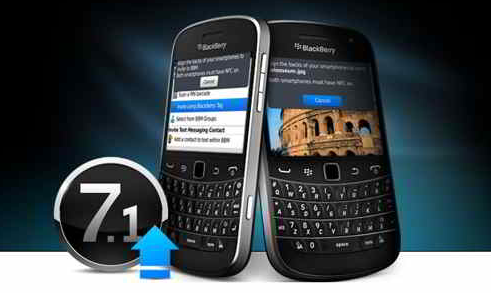 upgrade blackberry to 7.1