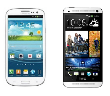HTC One Mini vs Samsung Galaxy S4 Mini - Compare Specs