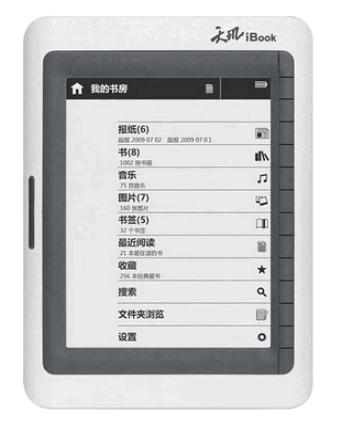 Lenovo Tianji iBook EB-605 ebook reader