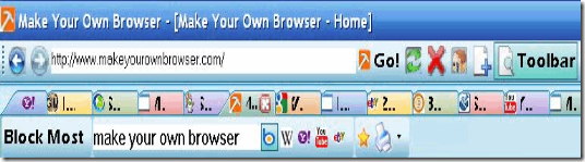 make your own web browser